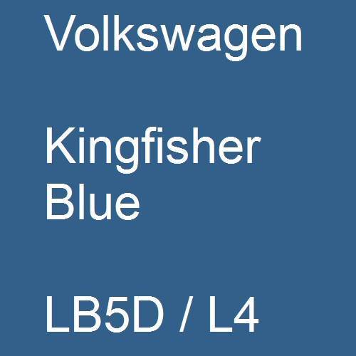 Volkswagen, Kingfisher Blue, LB5D / L4.